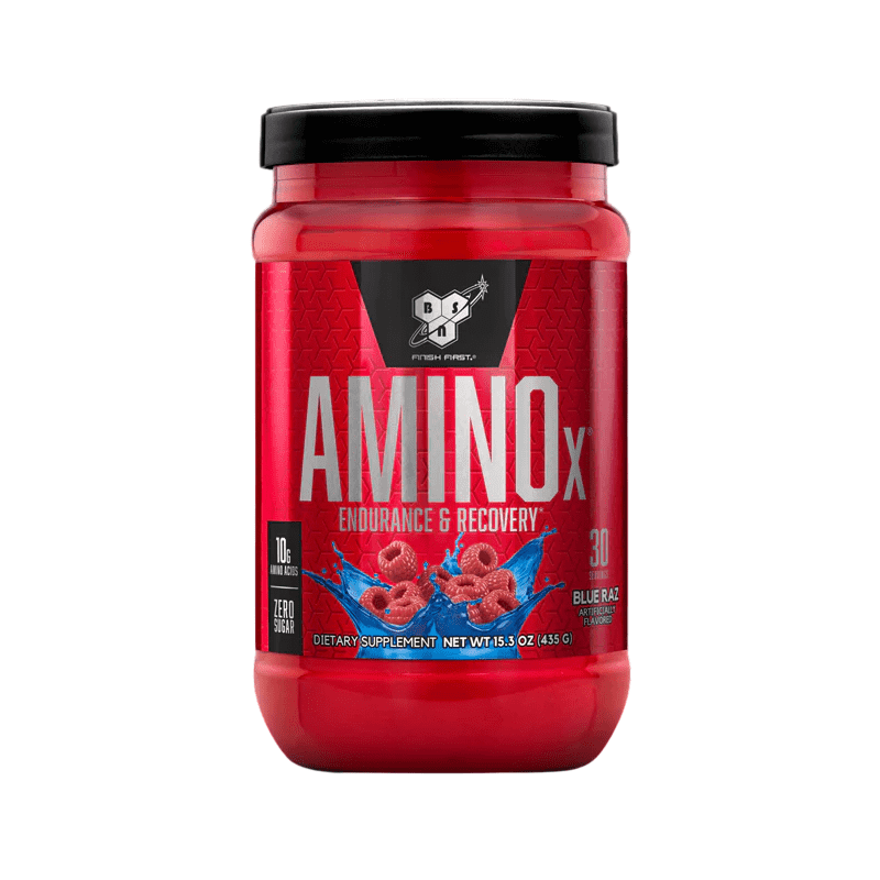 BSN AMINOX ENDURANCE & RECOVERY 435G (30SRV) BLUE RZA-Photoroom
