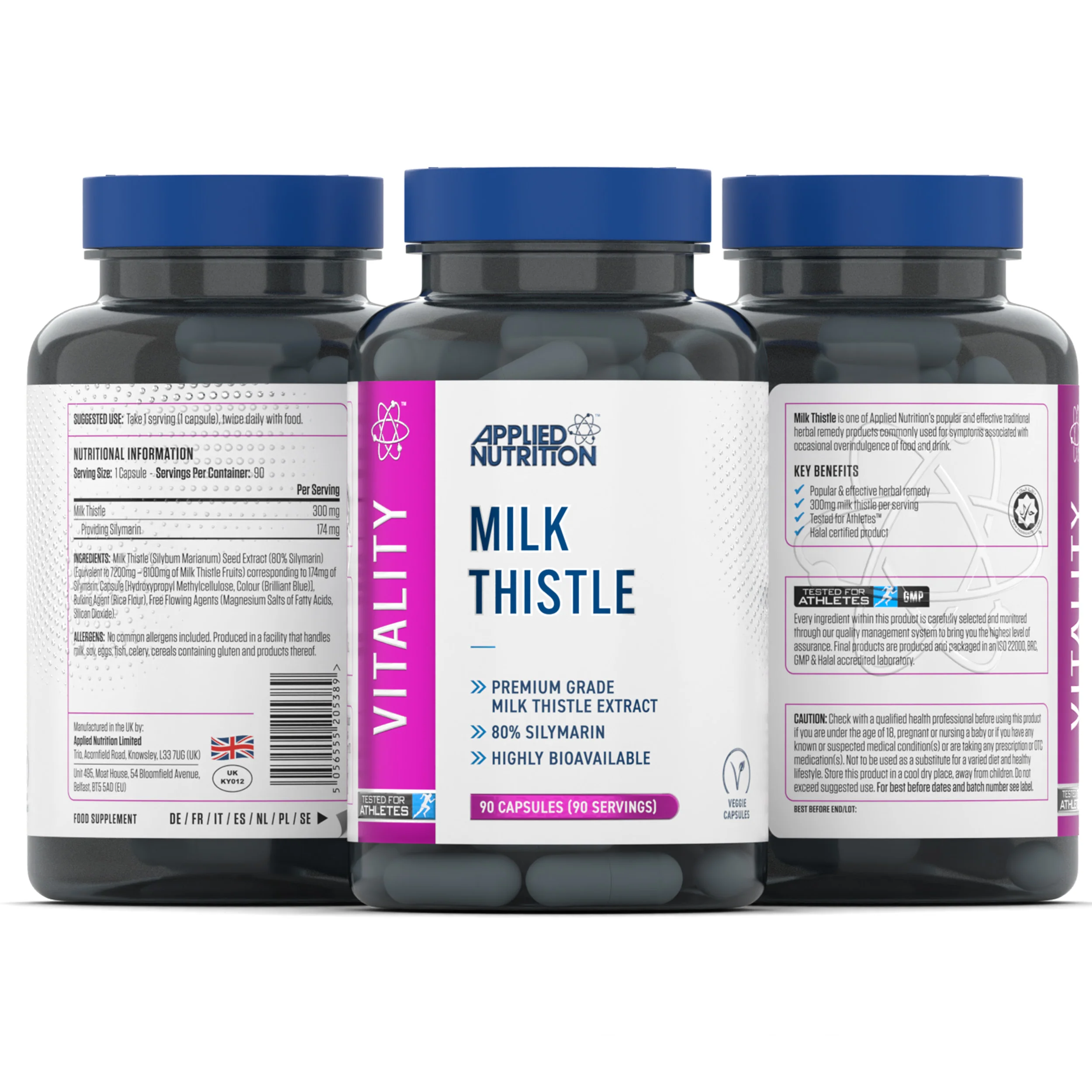 AN MILK THISTLE VITALITY 90CAPS nutition