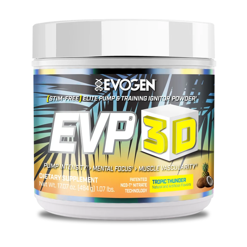 EVOGEN EVP 3D PRE-WORKOUT 480G (40SRV) 1