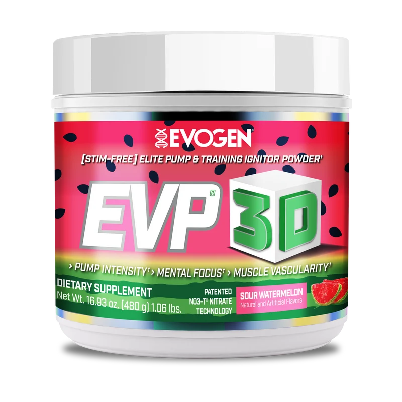 EVOGEN EVP 3D PRE-WORKOUT 480G (40SRV)