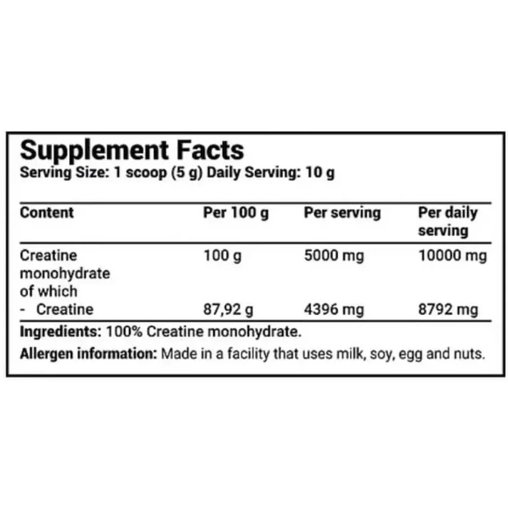 S14 100% CREATINE MONOHYDRATE 300G (60SRV) nutrition