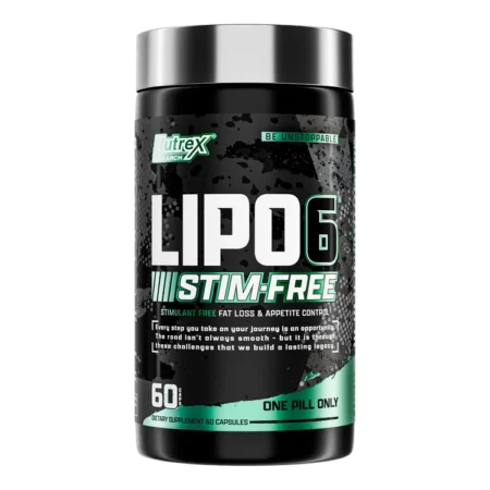 NUTREX LIPO6 STIM-FREE 60CAPS